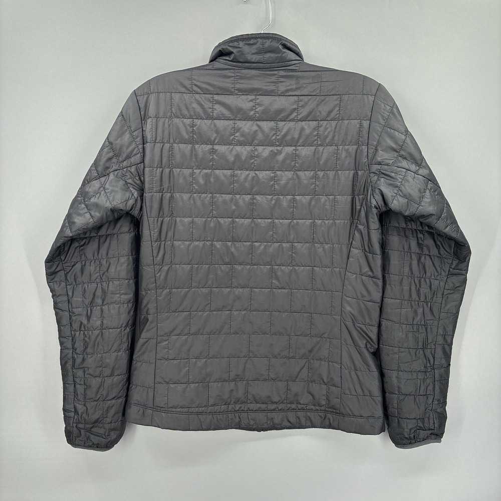 Patagonia Nano Puff Jacket Mens Small Black Full Zip Insulated Lightweight - Picture 13 of 14
